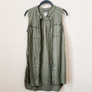 Merona Army Green Vest